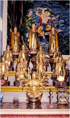 Điện thờ Phật, Bồ tát, La hán (1)