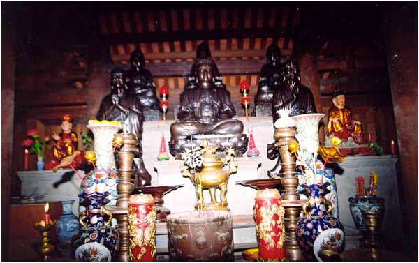 Chùa Hoa Yên - Điện Phật