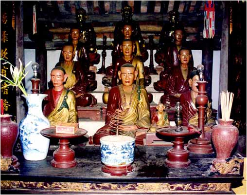 Điện thờ chư Phật và chư Tổ