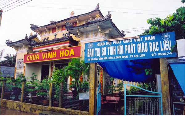 Chùa Vĩnh Hoà năm 2002