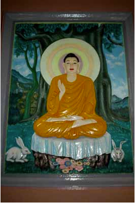Tranh vẽ đức Phật Thích Ca