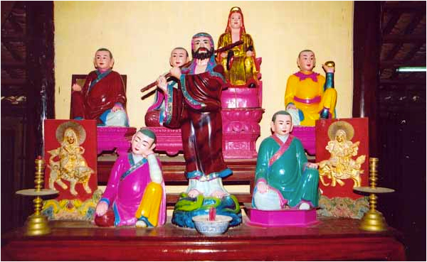Bàn thờ Đạt Ma và La Hán