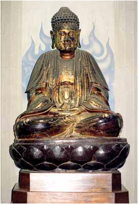 Tượng đức Phật chùa Khải Tường xưa